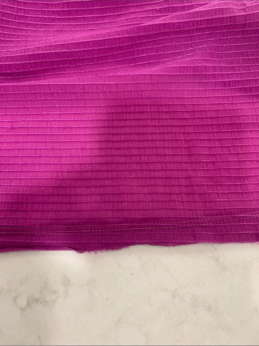 Free People Magenta Ribbed Racerback Tank - Picture 10 of 10